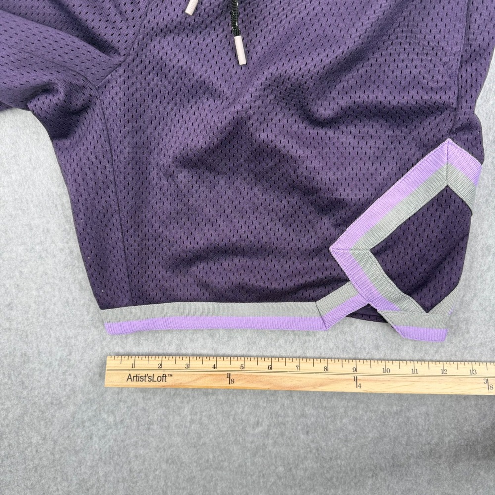 Legends Shorts Mens Large Purple Mesh Lined Athletic Basketball Gym Activewear - Picture 10 of 11